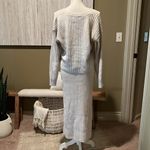 Current Air Trend Savvy Midi Ribbed Knit Cardigan and Skirt Set Photo 3