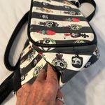 Lounge Fly  Black and White Striped Beetlejuice Beetlejuice Backpack EUC Photo 8