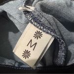 Show Me Your Mumu  Blue Austin Pull On Flare Raw
Fray Hem Jeans Agua Fria, Sz M Photo 13