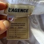 L'Agence Linen “Hillary” Paperbag Shorts Photo 8