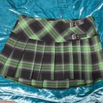 Dolls Kill Green Plaid Skirt Photo 0