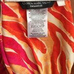 Carmen Marc Valvo Beautiful Summer Hawaiian Style Swim Bra Photo 2