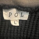 POL  Women’s Sweatshirt Large Oversized Distressed Mixed Media Photo 2