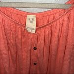 Free People New No Tags We The Free Butterfly Ruffle Sleeve Peplum Off Shoulder Top Medium Photo 2