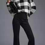 Anthropologie Plaid Ruffle-Collar Pullover Sweater Photo 0