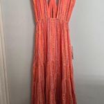 SUNDRESS Suzie Maxi Dress Sao Paolo Rainbow Metallic Stripe Pink Size Large NWT Photo 4