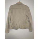 Eddie Bauer Y2K Jacket Womens 10 Blazer Safari Utility Field Khaki Cotton Grunge Photo 5