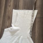 Designers Originals ivory Sleeveless knit turtleneck sweater tank Top White Size L Photo 5