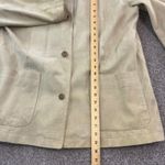 DKNY  Classic Beige Suede Blazer Jacket Womens Size Medium Button Front Pockets Photo 2