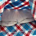 Royal & Awesome Womens Golf Skort Skirt Plaid Preppy Size 8 Blue Photo 6