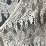 Karen Kane  Cream Lace Blouse Photo 5