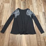 Free People  We The Free Rockabilly Printed Raglan Thermal Top Photo 2