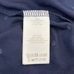 Boden USA Boden Bronwyn Jersey Top Blue White Polka Dot Ruffle Size 4 Photo 9