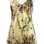 Victoria's Secret Vintage 90s  Ethereal Dainty Floral Silk Slip Dress Medium Photo 0