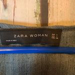 ZARA  Woman Blue 3/4 Length Sleeve Cardigan/Cape Size L Photo 2