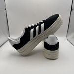 Adidas  Gazelle Bold Womens Platform Sneakers Black White Size 10 New Photo 2
