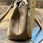 Nine West Marcelie Tote Tan Shoulder Scatchel Photo 10