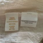 A Diva Women's Ivory Embroidered Lace Trim Sleeveless Gauze Tunic Top Size M Size M Photo 5