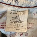 Y2k vintage low rise denim mini skirt 1921 boho festival medium 27 to 28 waist Blue Photo 3