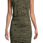 n:philanthropy NWT Women’s Size XS Green Camo Print Majorica Sleeveless Dress Photo 0