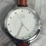 Robert Lee Morris RLM Women's Brown Leather Strap Watch NIB Water Resistant Photo 2