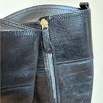 Tory Burch leather tall black riding boots 7 women’s Photo 3
