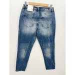 KanCan Washed Out Relaxed Fit High Rise Mom Fit Denim Jeans Womens Size 26 NWT Blue Photo 1