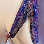 Kindom NWT 4 Way Convertible 100% Cotton Shirt Dress Size M Purple Size M Photo 2