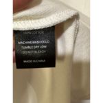 Cynthia Rowley Rugby Striped Cotton Knit Shirt Dress White Black Size Large EUC Photo 15