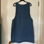 Arizona Jean Company Vintage Denim Jumper Dress Womens 18 Blue Sleeveless Size 18W Photo 4
