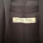 Free People NWOT  Xena Tank in Black High Neck Loose Arms Size Medium Photo 8