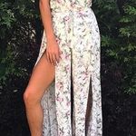 American Threads Floral Jumpsuit Photo 0