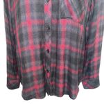 Rails Button Down Hunter Scarlet Ash Black Pocket Casual Shirt EUC Small Photo 3