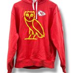 OVO October’s Very Own Kansas City Chiefs Hoodie Unisex Size Small Red Drake Photo 0
