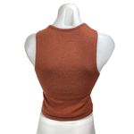 Aritzia Babaton Brown Sleeveless Crew Neck Knit Cami Camisole Tank Top Size S Photo 1
