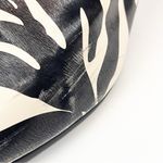 ASOS Designs Faux Leather Zebra Print Side Zip Chunky Heel Chelsea Boots Size 6 Photo 13