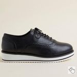 Torrid Black Lace-Up Sport Bottom Oxford 9.5WW Photo 1