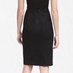 Banana Republic Square Neck Sheath Dress, Size 4, Black, Cotton/Spandex, NWT Photo 1