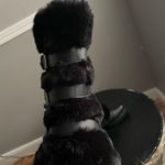 Report Women's North Fashion Boot Black Faux Fur Winter Booties Size 7.5 Photo 10