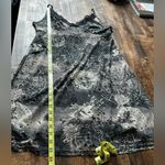 Wall Flower Grey White Black Stretch Camisole Slip Dress Size Medium Photo 10