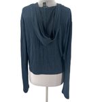 Athleta  Harmony pose hoodies Dark Sardinia Blue Heather sz S Photo 4