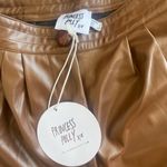 Princess Polly NWT LOVE CLUB BROWN Leather Pants Size 2 Photo 6
