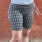 Forever 21  Gingham Biker Shorts Photo 1