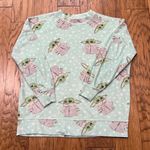 Munki Munki Star Wars x  Women's Baby Yoda Print PJ Pajamas Sleepwear size S Photo 2