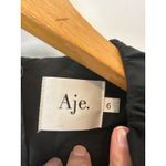 Aje Black Mimosa Cutout Linen Photo 4