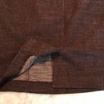 BCX  button detail knee length pencil skirt size 9 Wide Waistband career office Photo 6