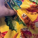 Farm Rio  Yellow Beaks & Bananas Print Cotton Maxi Sundress Size Medium Photo 12