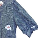 Vintage Jani Originals 60s Secretary Blouse Blue Size M Photo 1