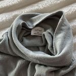 Aritzia Wilfred Grey Thermal Layering Mock Neck Sweater Gray Size M Photo 3