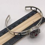 Boutique Elegant Red Snap Jewelry Bangle Bracelet Cuff Photo 5